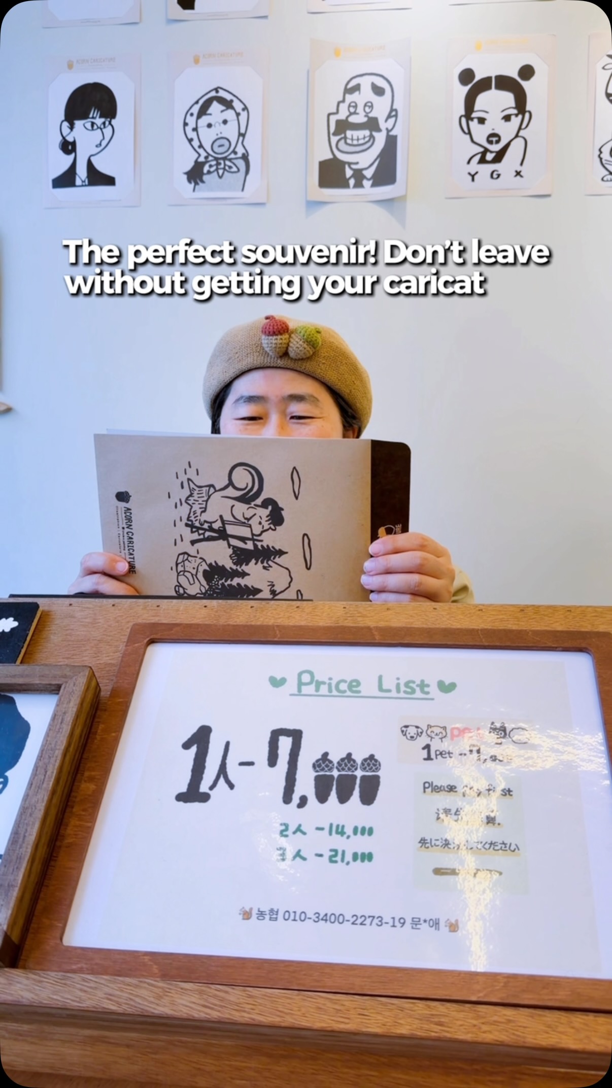 Acorn Caricature's Artistic Offerings