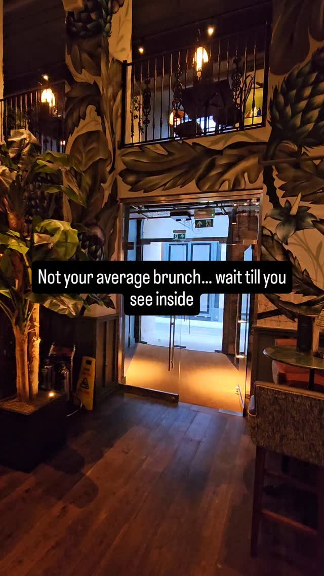 Edinburgh's Botanical-Themed Bar and Restaurant