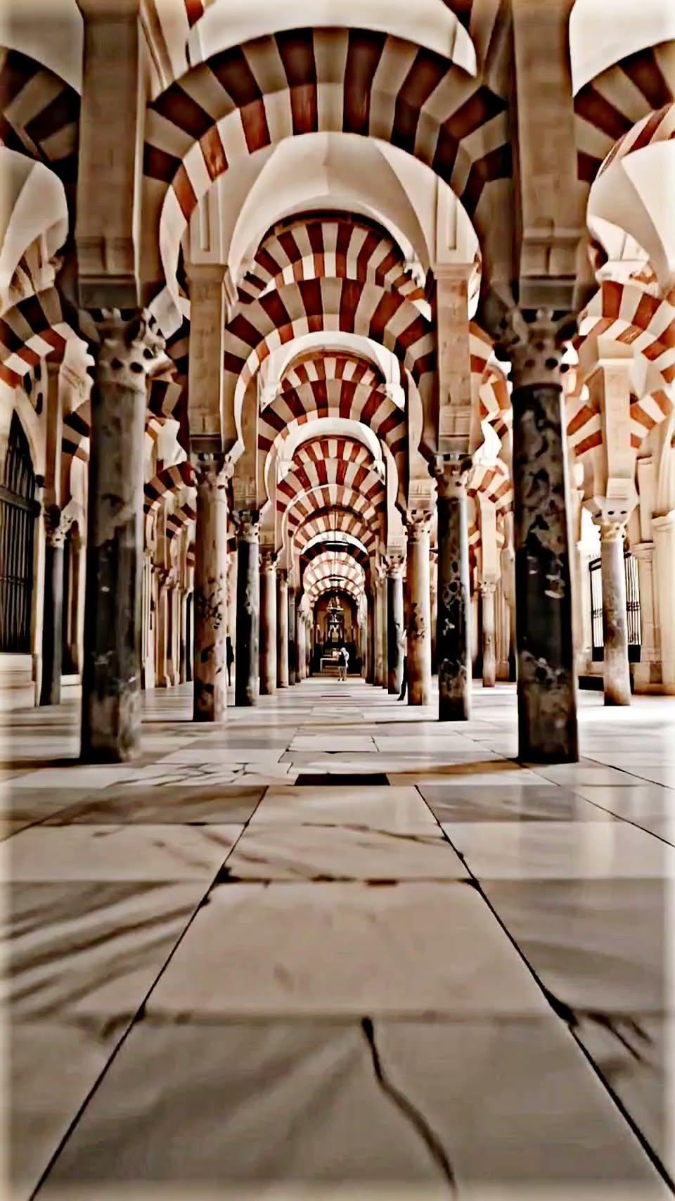 Mosque-Cathedral's Infinite Columns and Arches