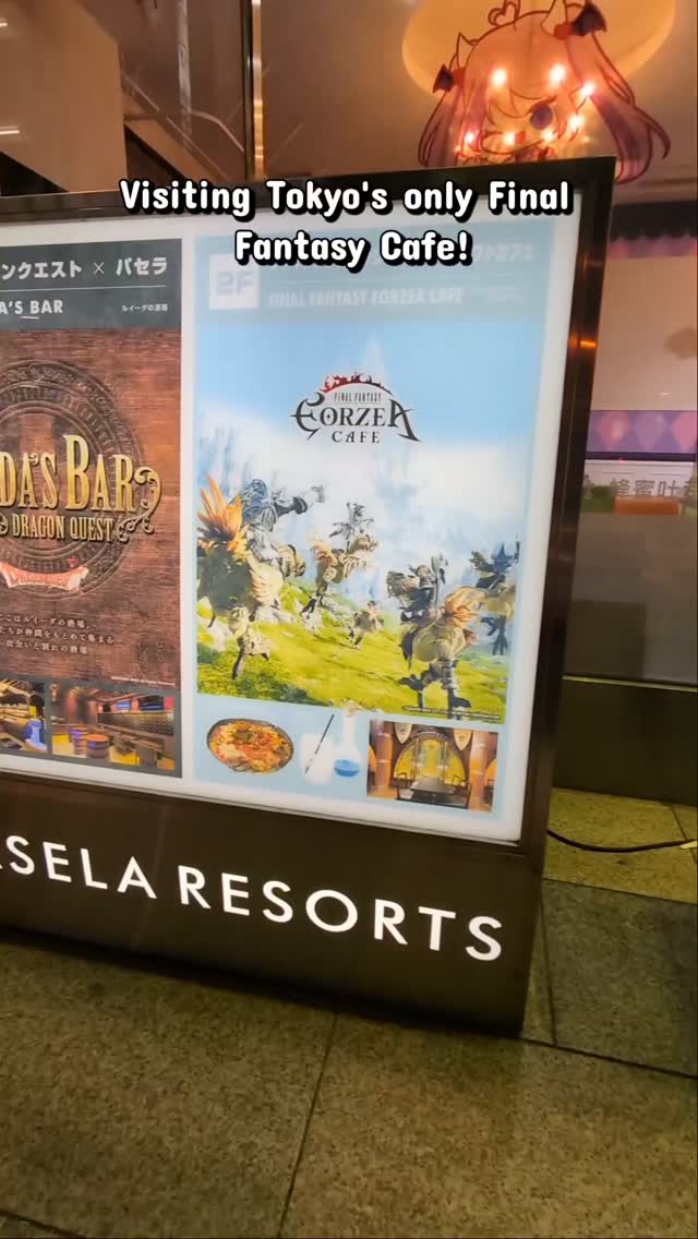Final Fantasy Eorzea Cafe in Tokyo