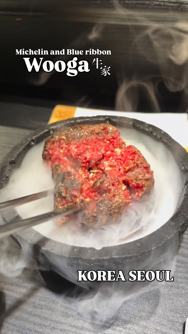 Wooga: Aged Beef Tartare and Bibimbap