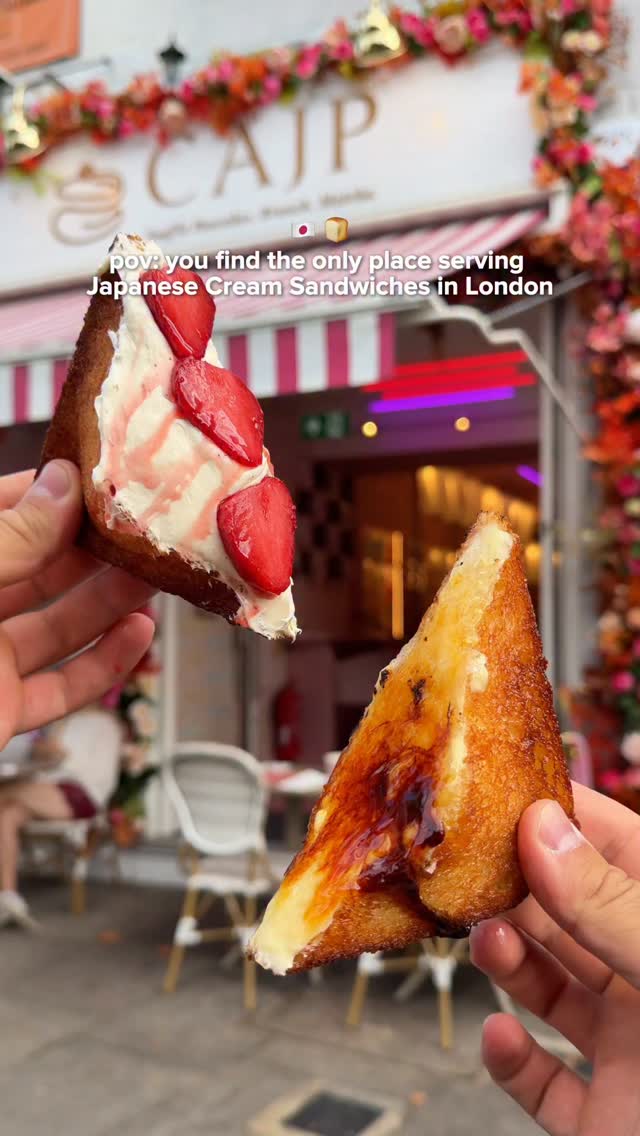 Japanese Cream Sandwiches In London