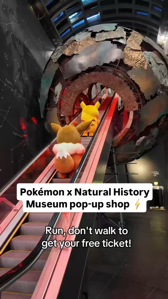 Natural History Museum Hosts Pokémon Pop-Up