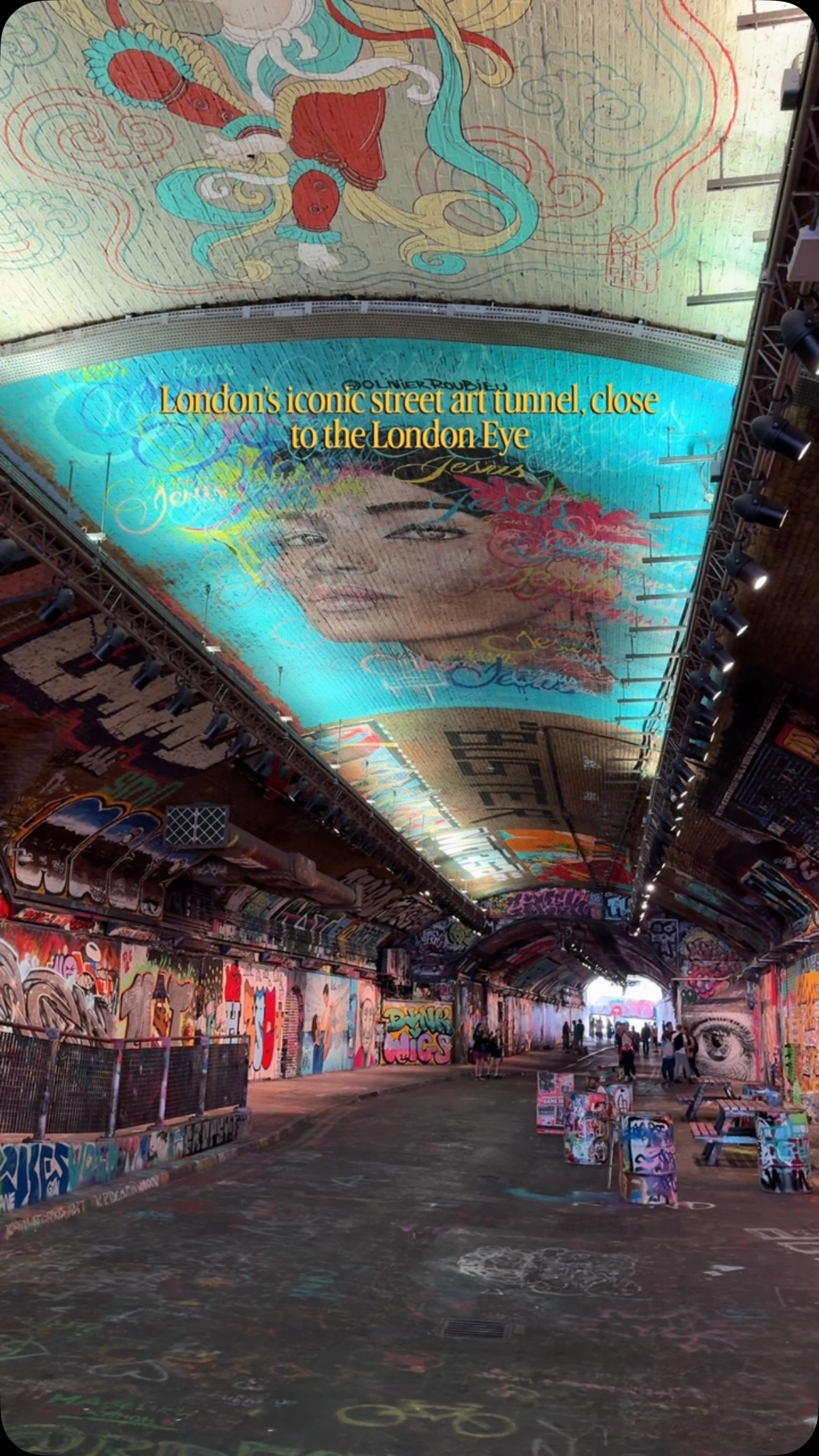 London's Leake Street Tunnel: A Legal Street Art Canvas