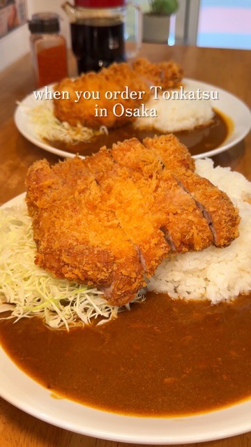 Affordable Tonkatsu Curry in Osaka