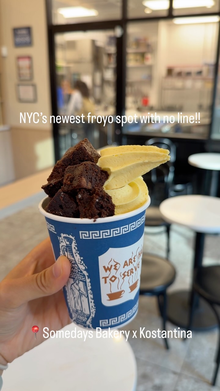 Flatiron Bakery Serves Up Thick Creamy Frozen Yogurt