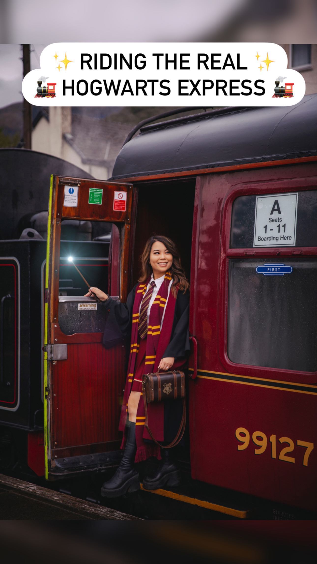 Hogwarts Express Journey Through Scottish Highlands