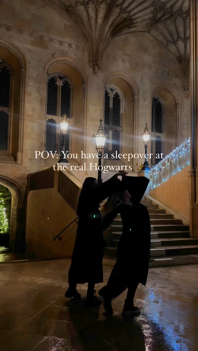 Hogwarts-Inspired Sleepover at Christ Church