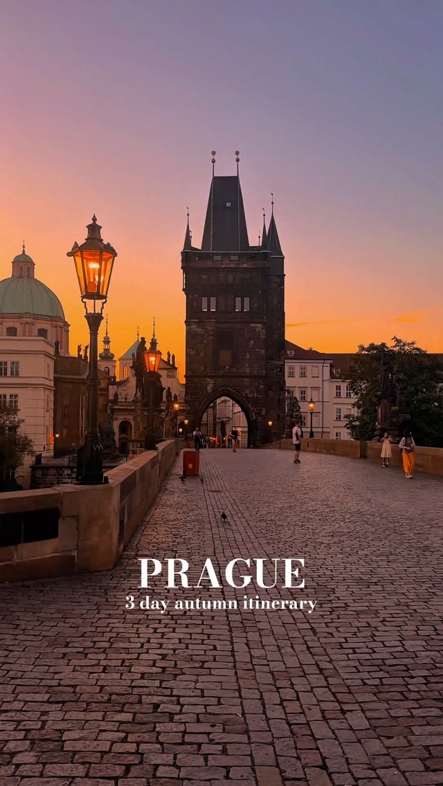 Prague's Autumn Itinerary Featuring Iconic Landmarks