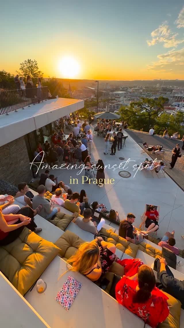 Prague Bistro Offers Amazing Sunset Views