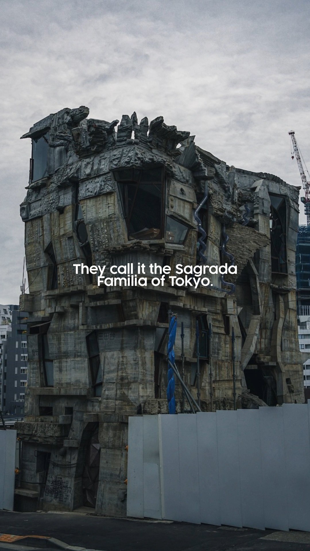 Tokyo's Unique Zombie Fish Building