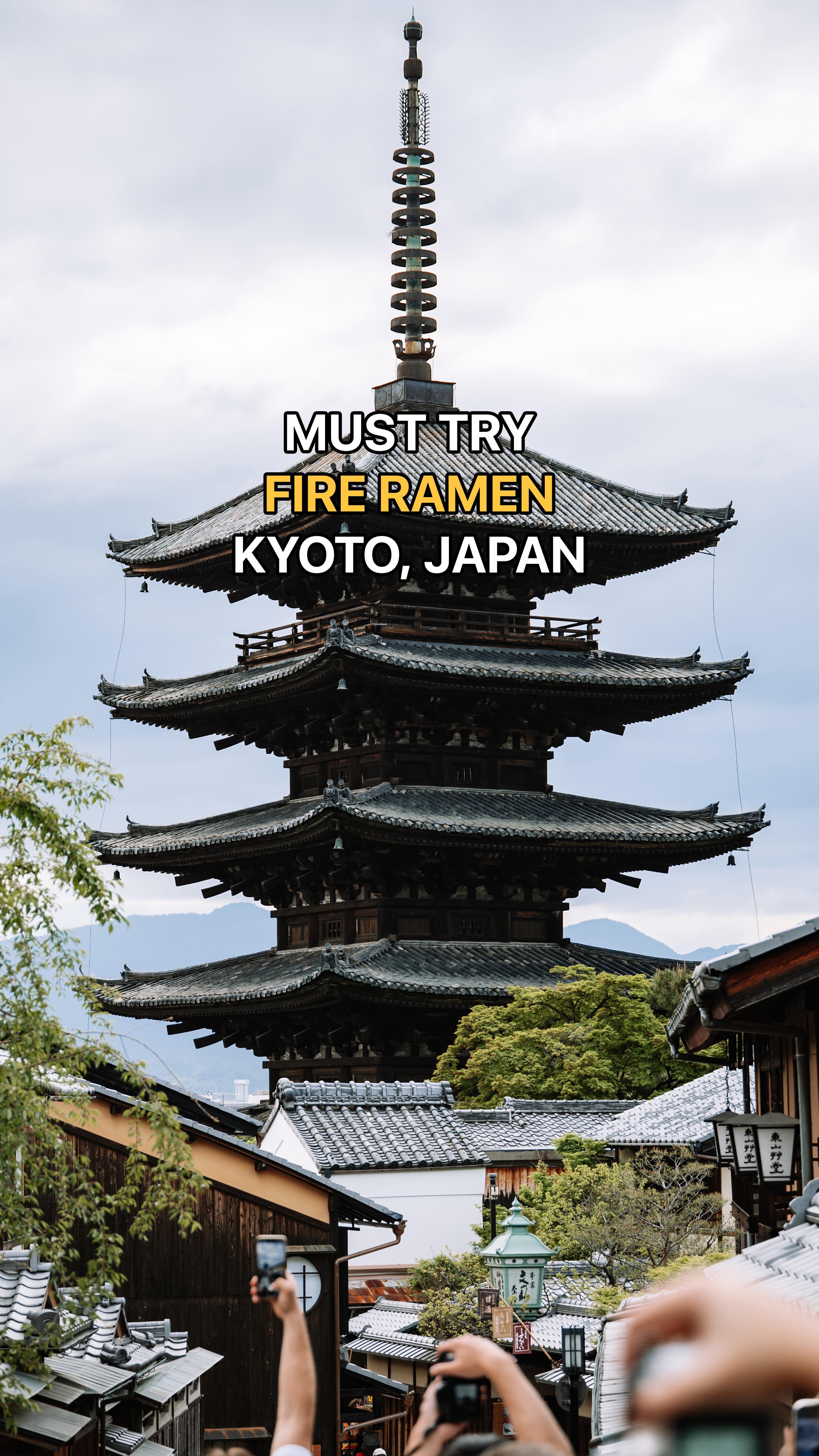 Kyoto's Flaming Ramen Experience
