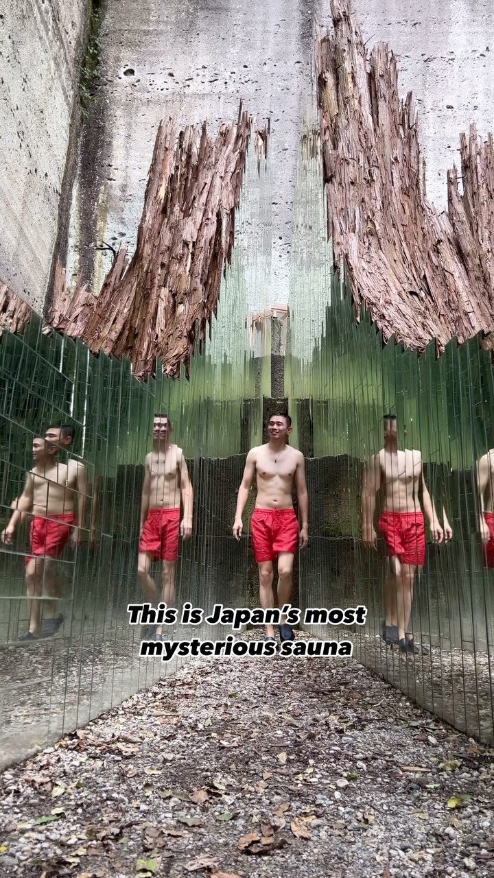 Art Installation Hidden in Japanese Stone Quarry