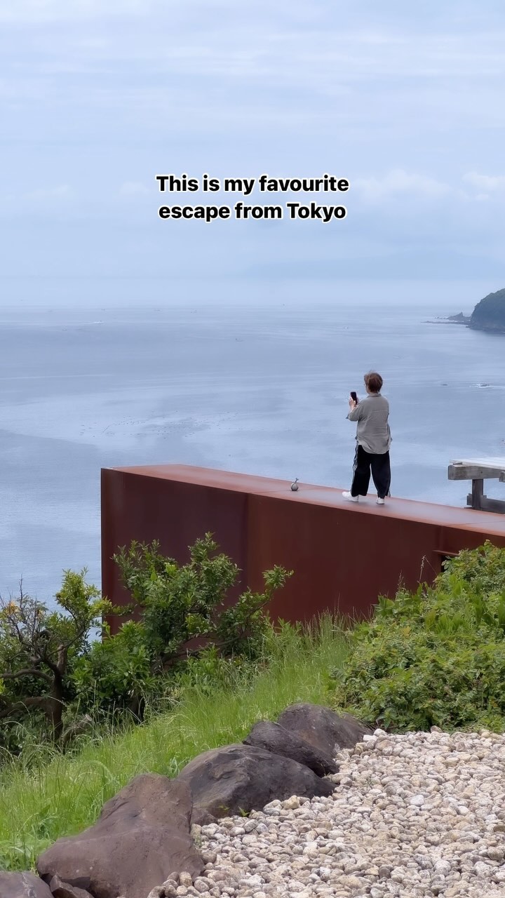 Artistic Observatory Overlooking Pacific Ocean