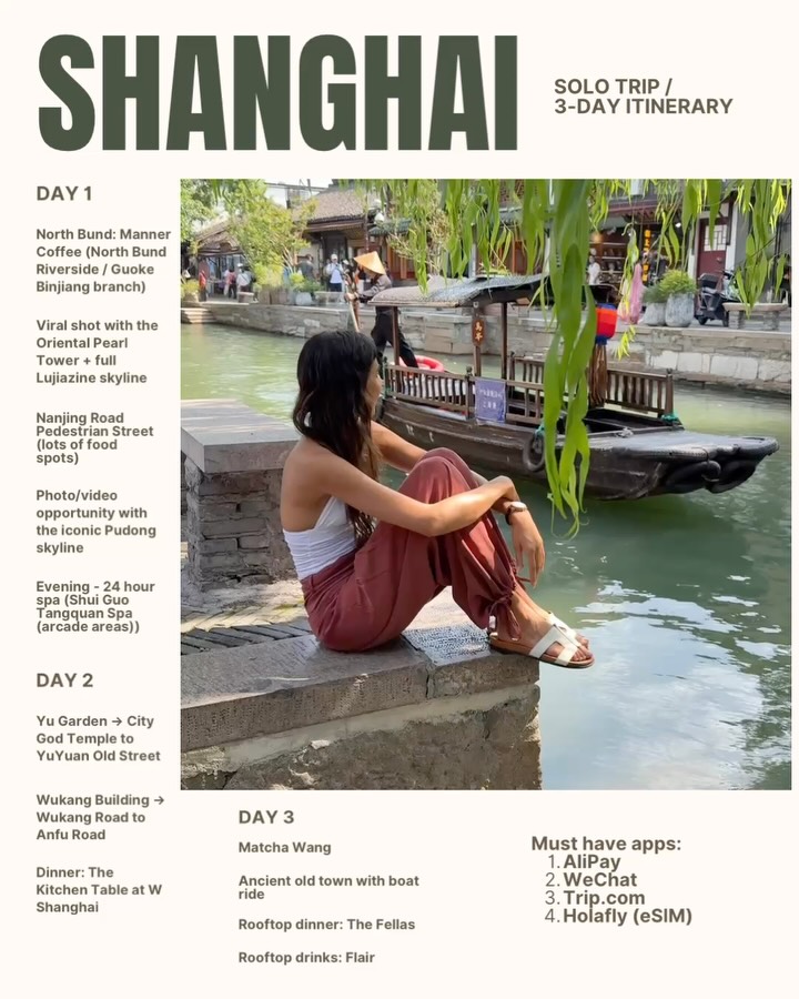 Shanghai Exploration: Solo Traveler's Itinerary