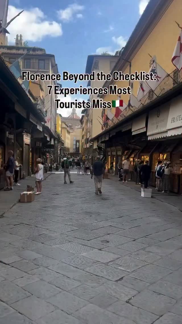 Florence's Authentic Charm: Beyond Tourist Hotspots