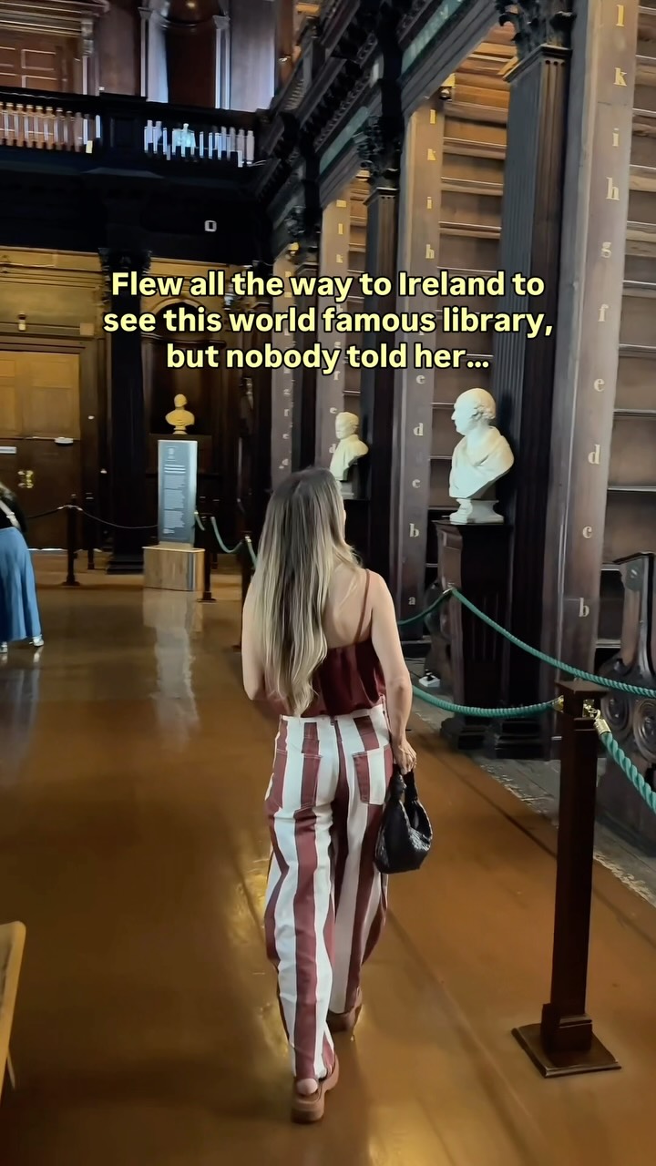 Trinity College Library's Preserved Books