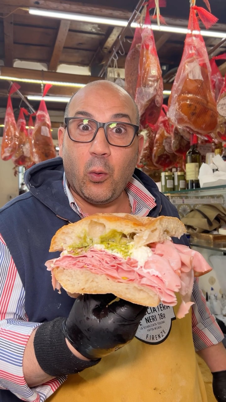 Florence Sandwich Shop's Mortadella Masterpiece