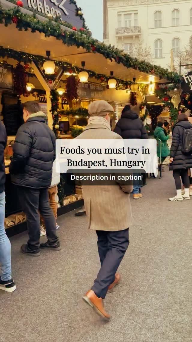 Must-Try Classic Comfort Foods in Budapest
