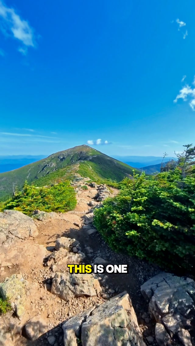 Franconia Ridge Loop Hiking Trail in New Hampshire