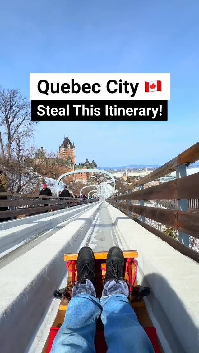 Quebec City Winter Vacation Itinerary
