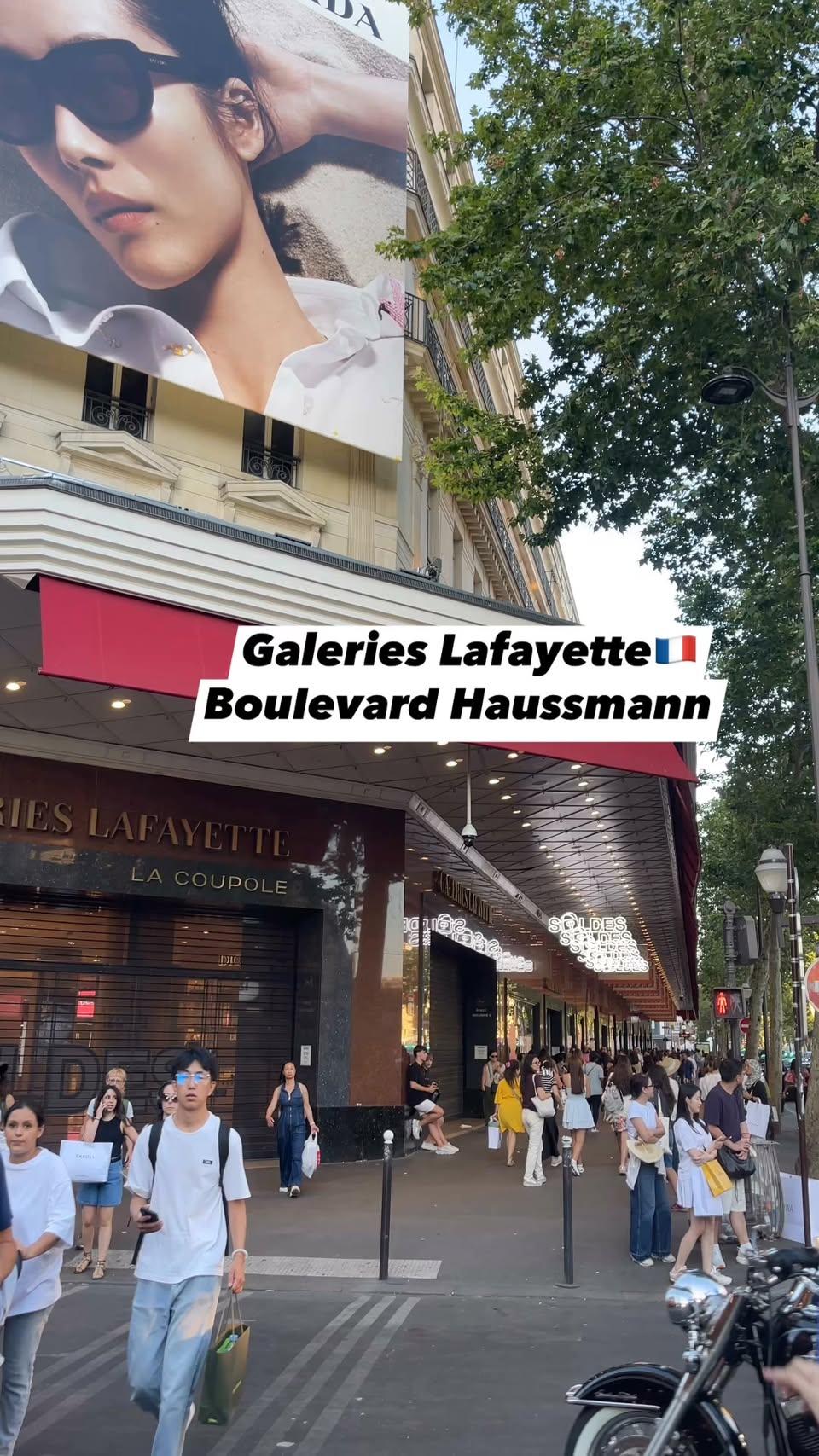 Parisian Department Store Galeries Lafayette