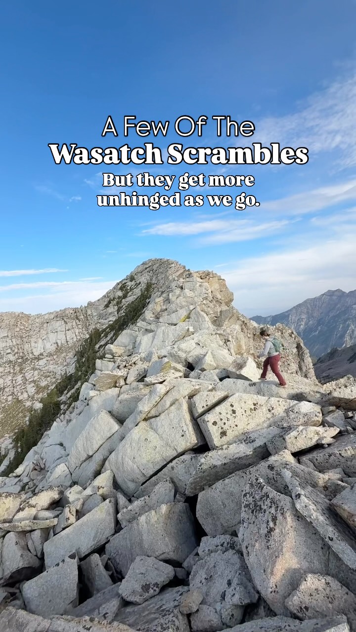 Wasatch Range Scrambles: A Hiker's Guide