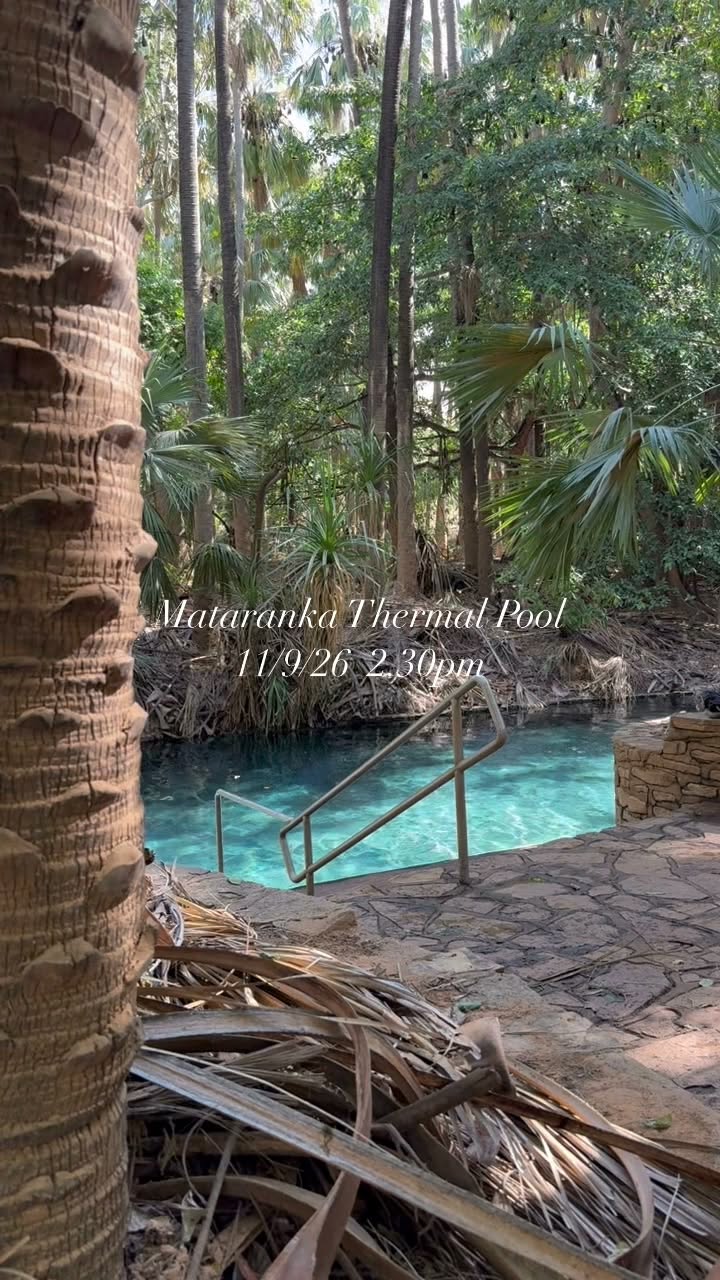 Tropical Thermal Pools With Crystal Waters