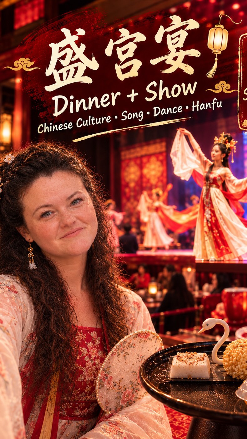 Shanghai's Hanfu Dinner and Tang Dynasty Show