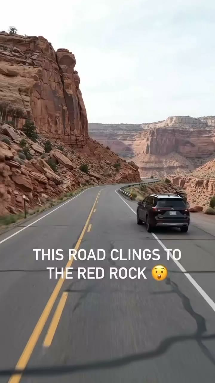Scenic Colorado Drive Through Red-Rock Canyons