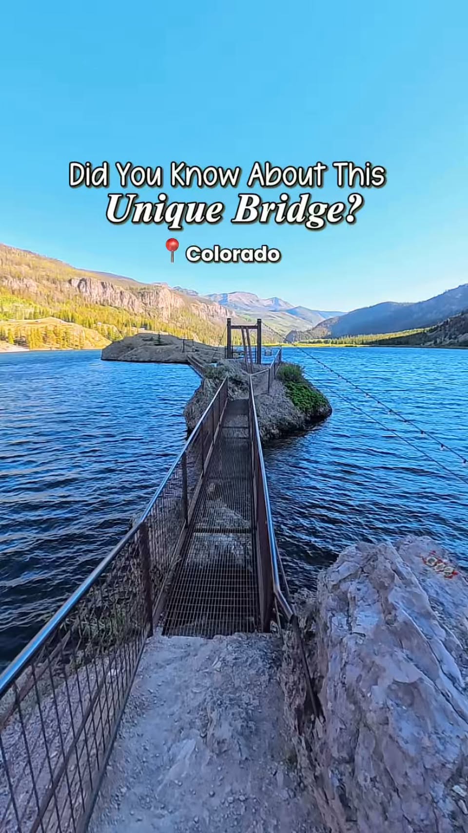 Unique Metal Bridges Over Colorado Waterways