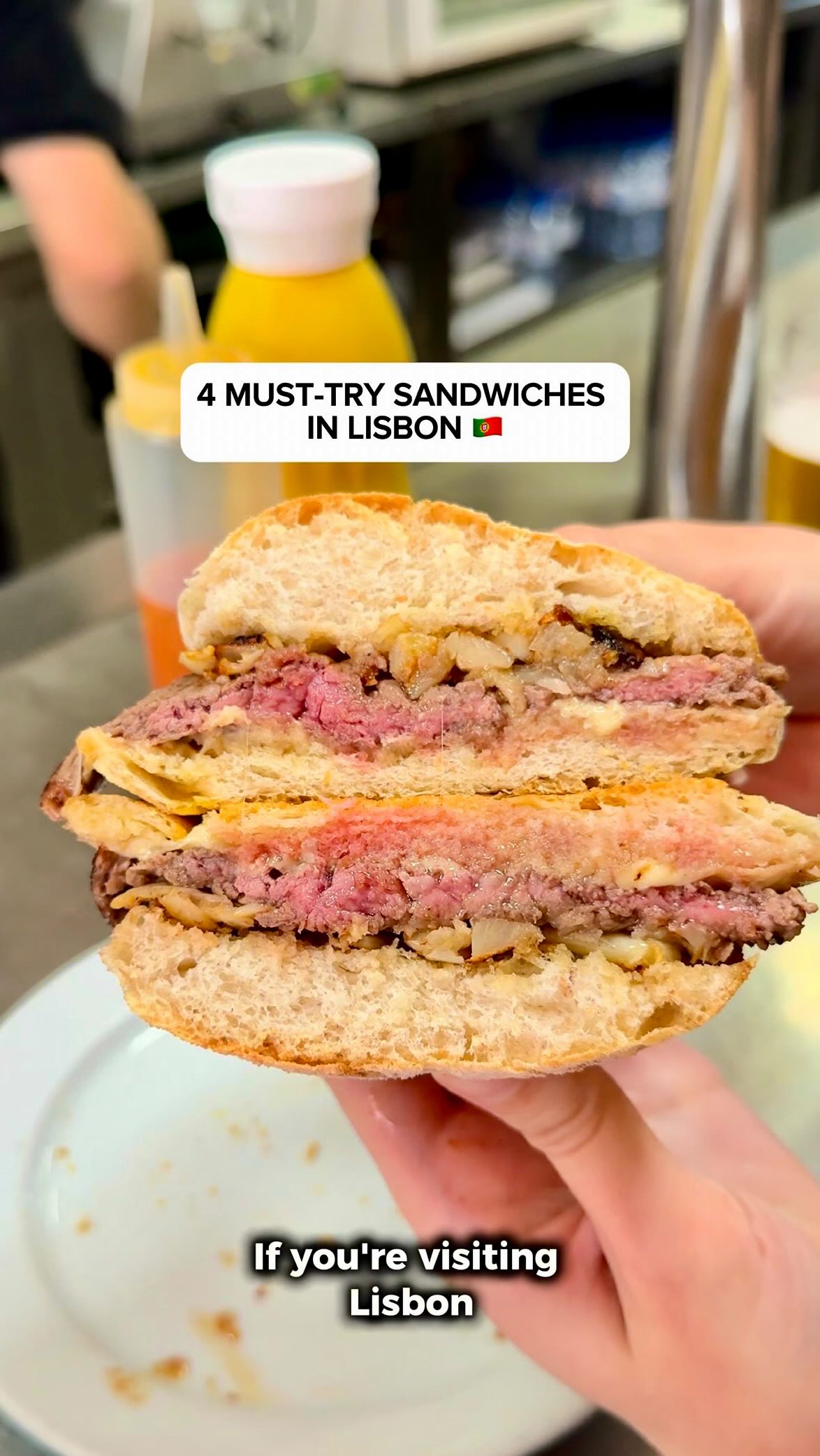 Traditional Portuguese Sandwiches In Lisbon