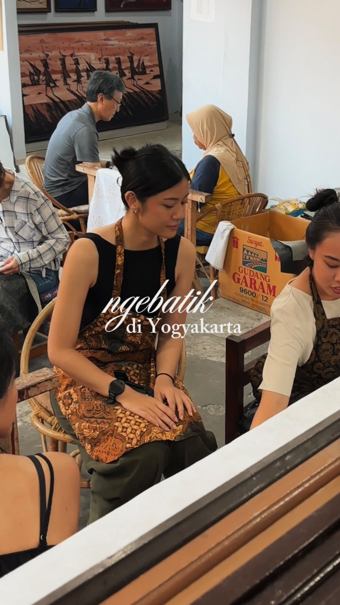 Batik Seno Offers Painting, Cloth, and Courses