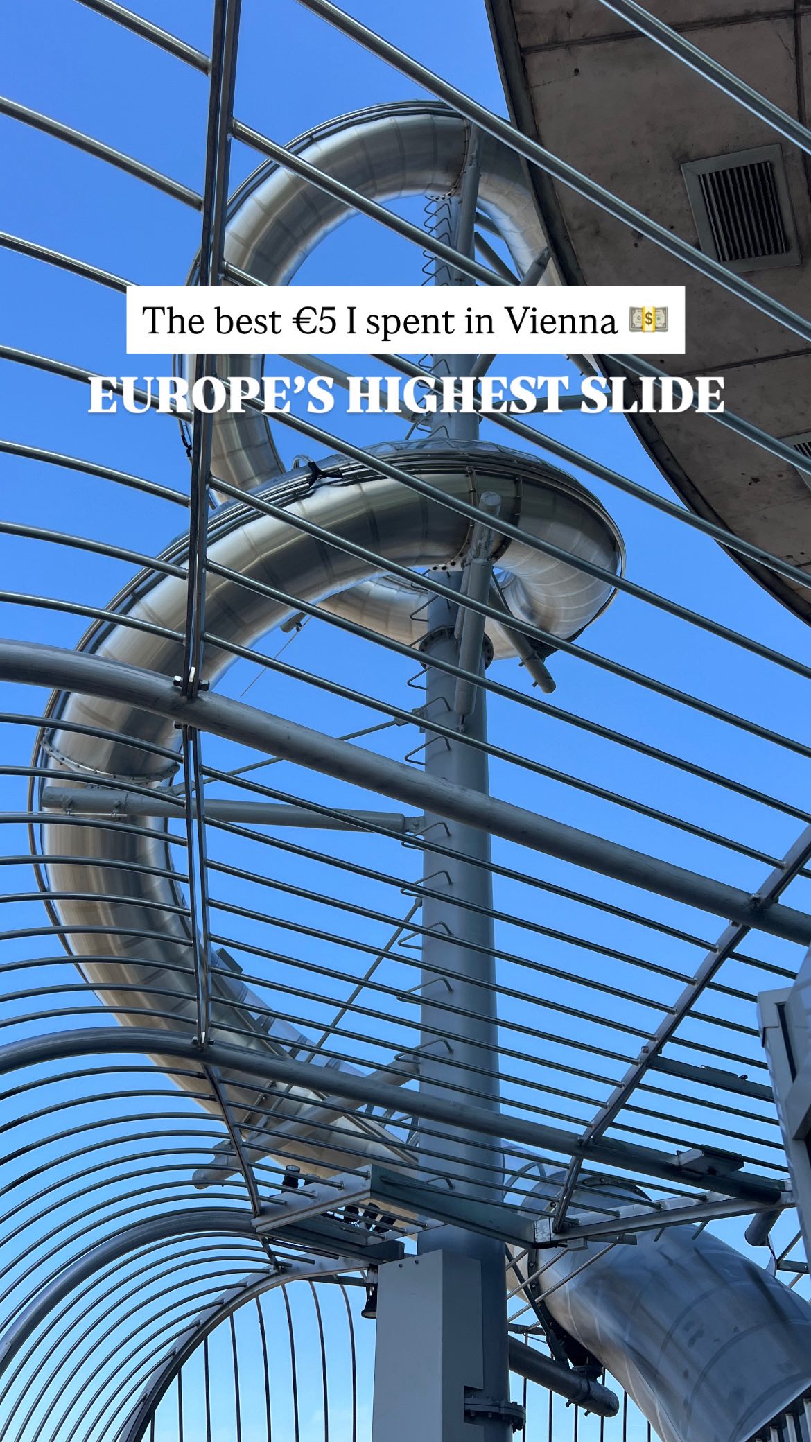 Vienna's Danube Tower Features Europe's Highest Slide