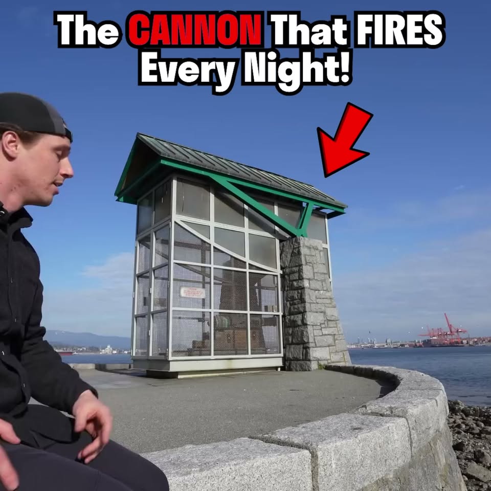 Nine O'Clock Gun Firing Tradition In Stanley Park
