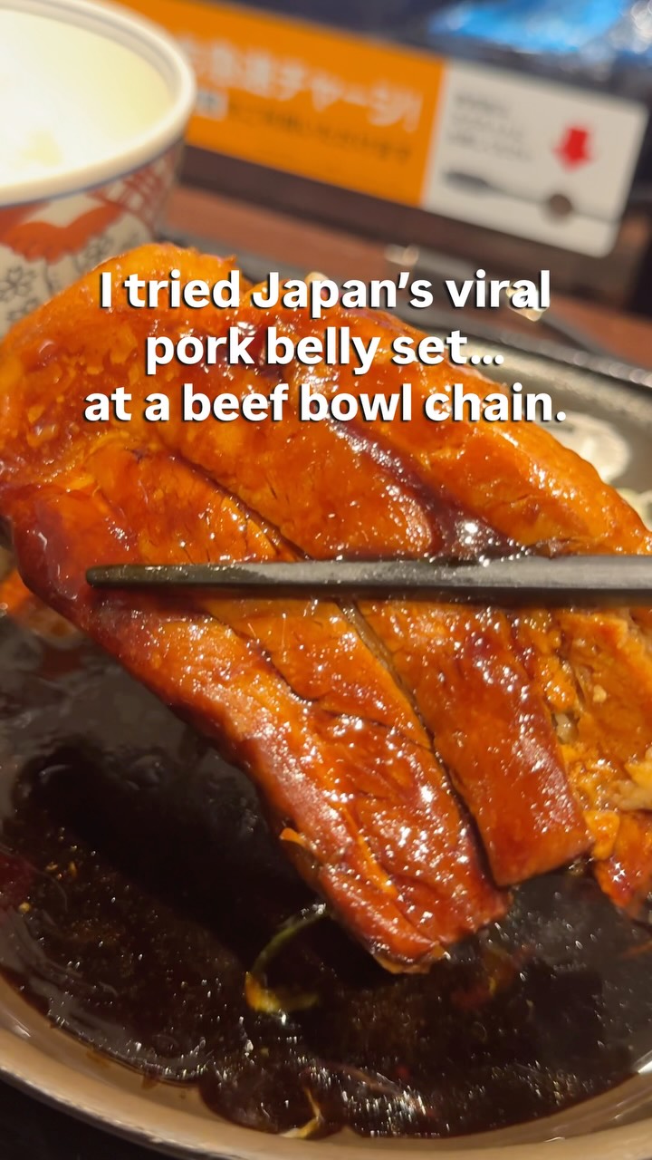 Yoshinoya's Viral Pork Dish Now a Menu Staple