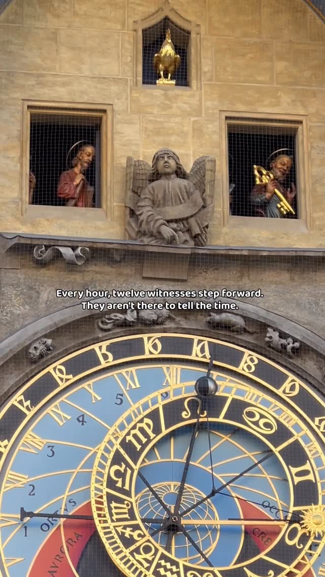 Prague Astronomical Clock's Apostle Procession