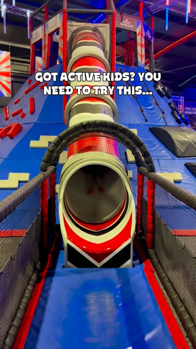 Ninja Warrior UK Obstacle Course Fun