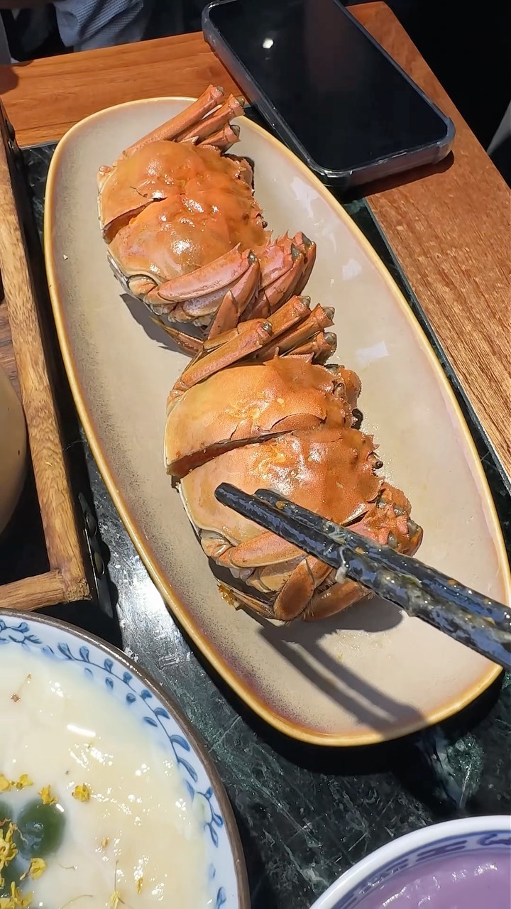 Nanjing's Famous Crab Roe Noodles At Libaixie