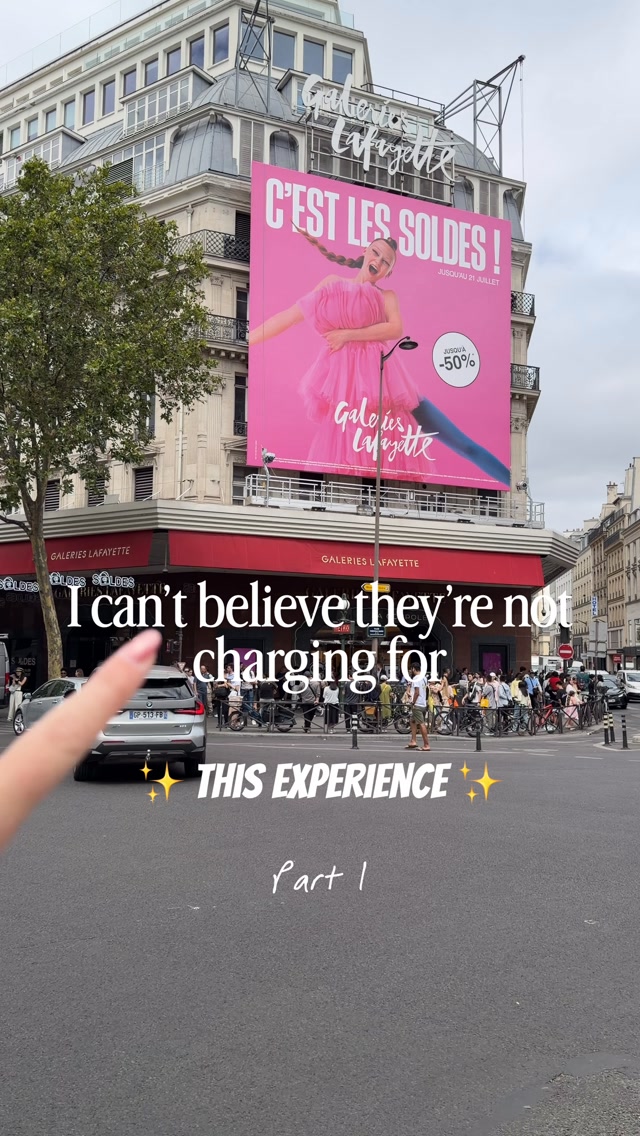 Free Paris Rooftop Views From Galeries Lafayette
