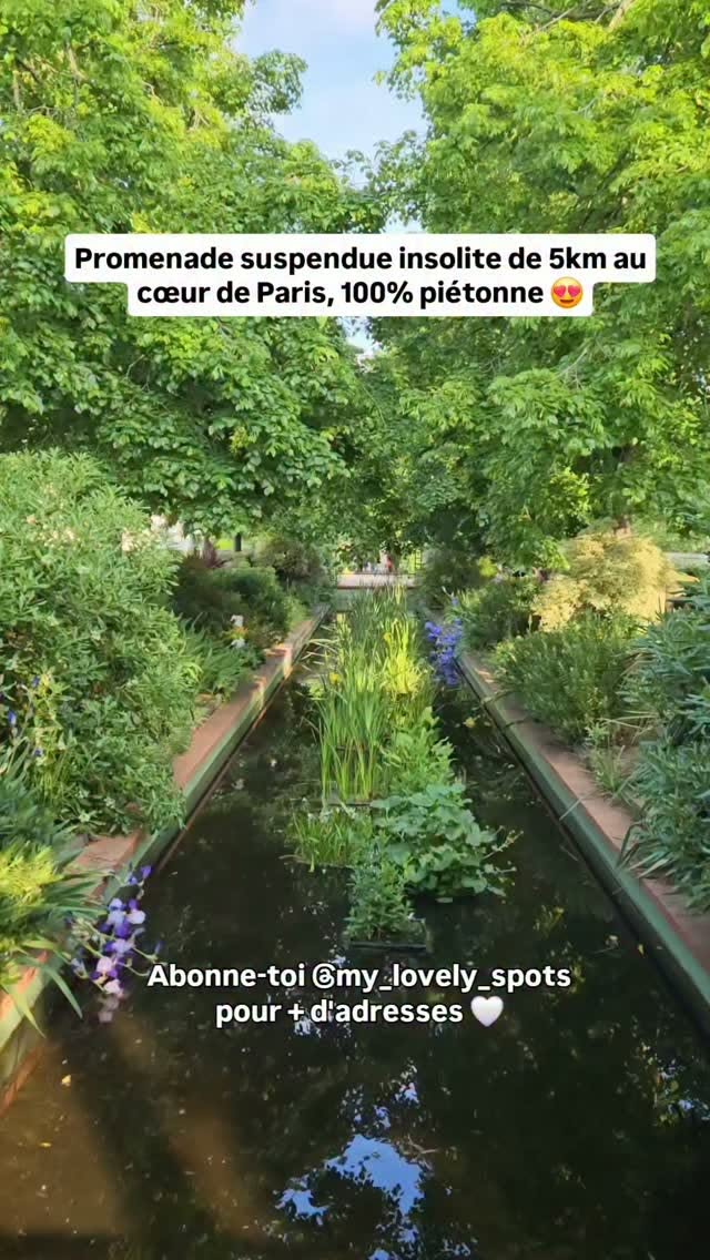 Paris Elevated Garden Walkway and Arts Viaduct