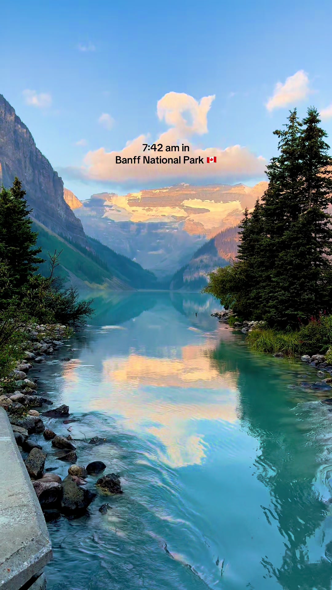 Scenic Sunrise Views in Banff National Park