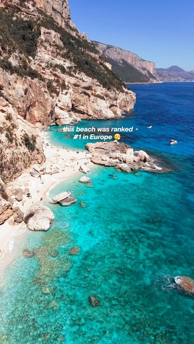 Sardinia's Cala Mariolu Beach Among World's Best