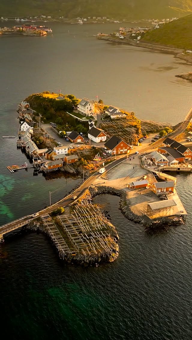 Coastal Villages Amidst Majestic Mountains