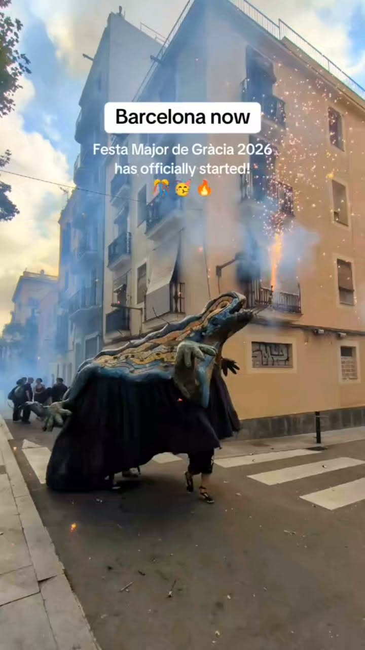 Barcelona Festival Features Themed Streets