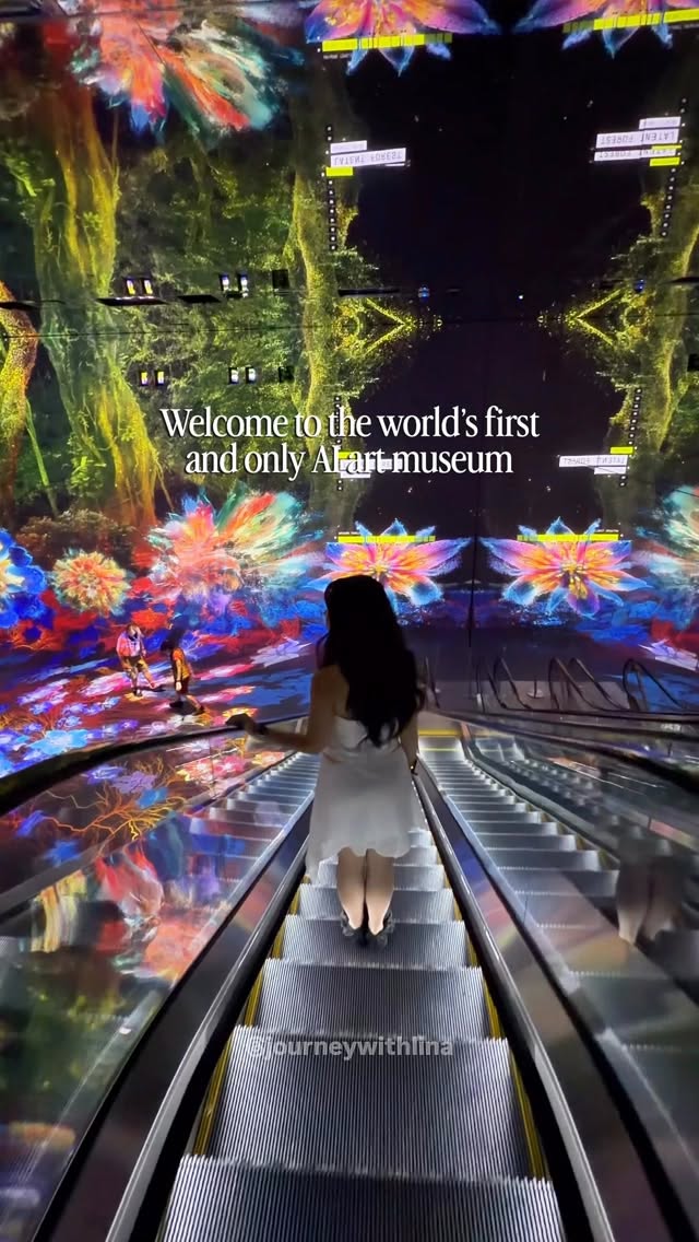 AI Art Museums Feature Immersive Rainforest Experience