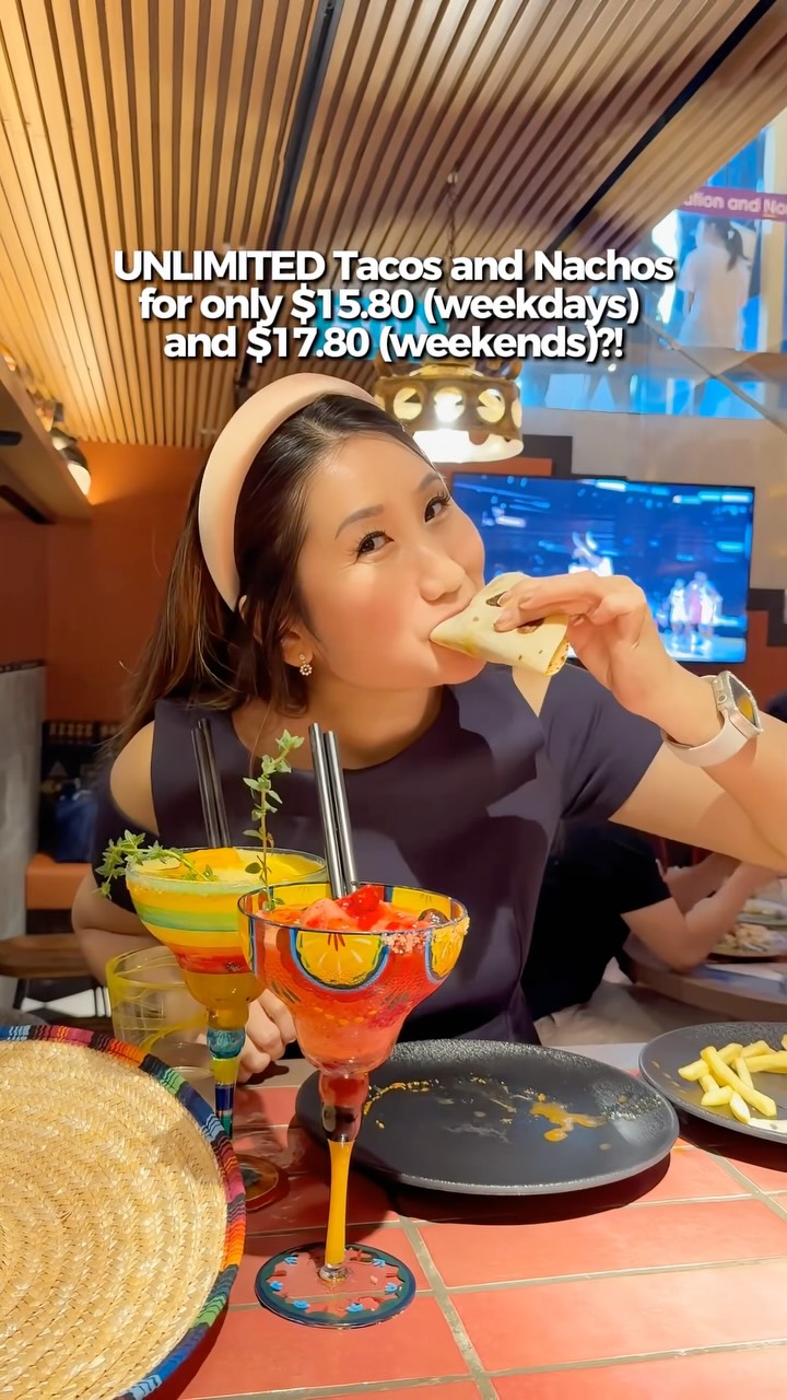 Rodeo Table Singapore Unlimited Taco Buffet