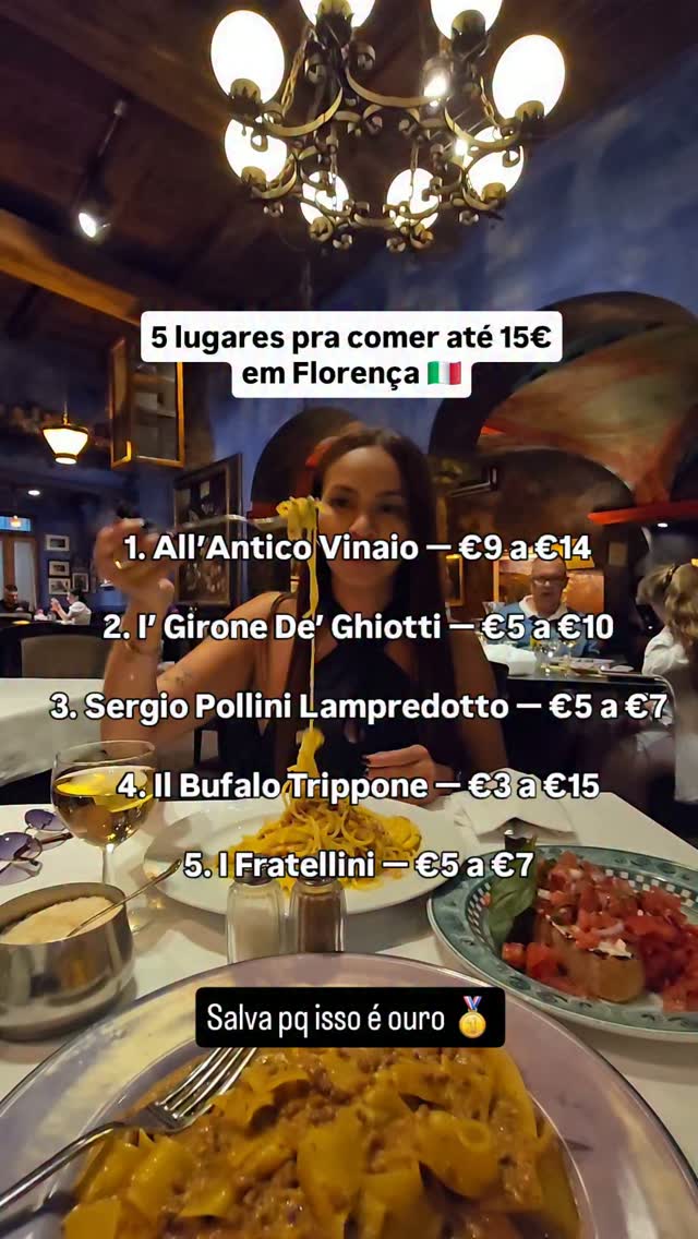 Florence's Top 5 Budget-Friendly Eats