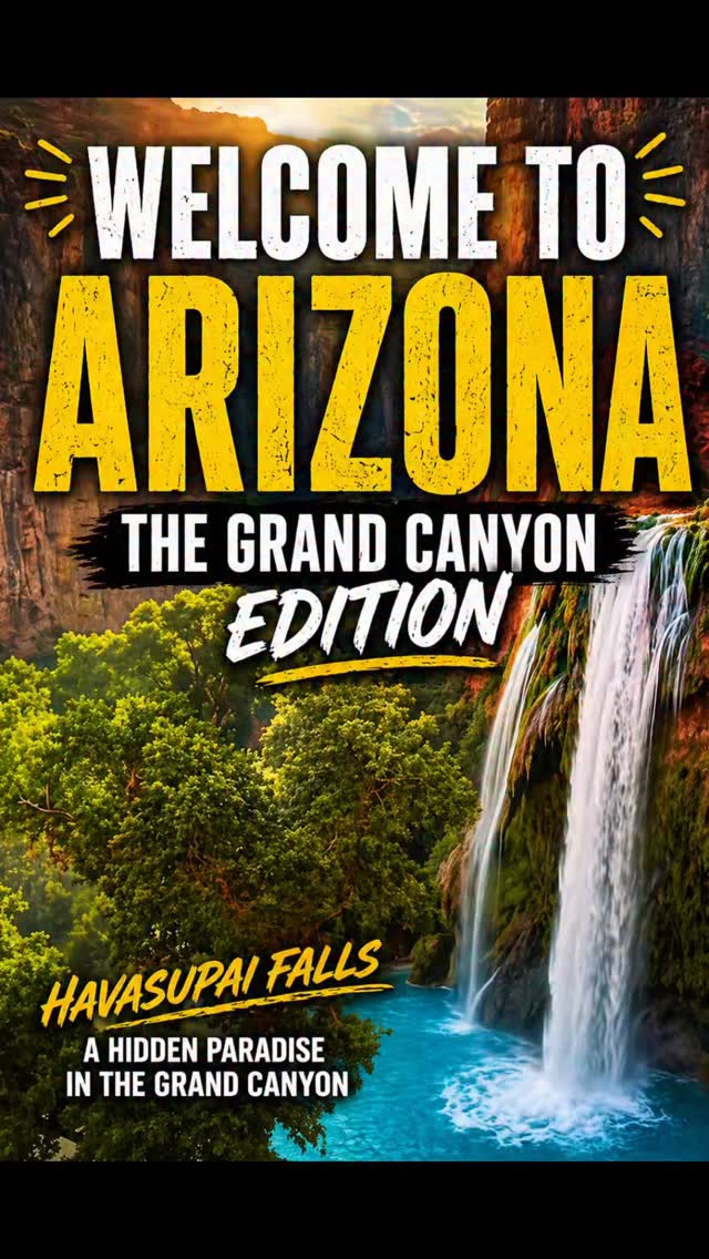 Havasu Falls Oasis on Havasupai Reservation
