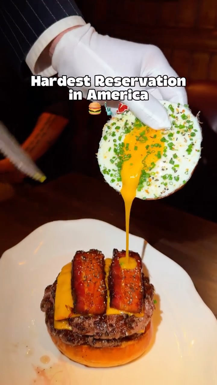 Acclaimed New York Steakhouse Features Popular Burger
